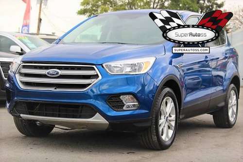 2017 FORD ESCAPE SE ALL WHEEL DRIVE & TURBO, Repairable, Damaged, Save for sale in Salt Lake City, NM