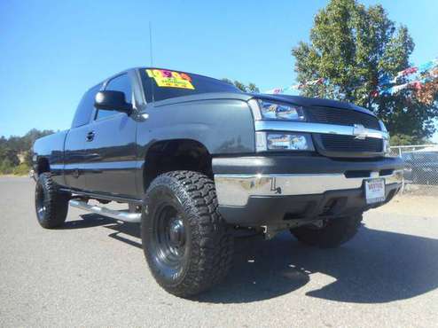 2004 CHEVY 1500 SILVERADO EXTENDED CAB 4X4 LIFTED 154,000 MILES *LOOK* for sale in Anderson, CA