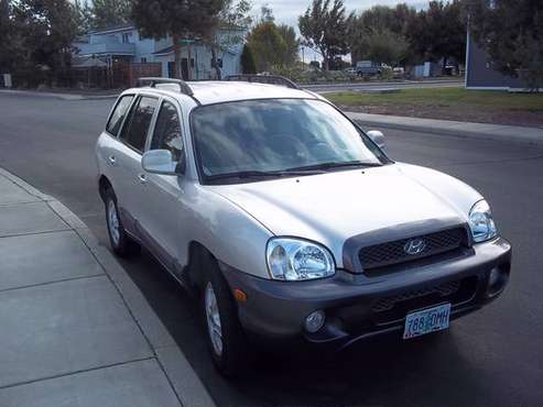 2002 Hyundai Santa Fe GLX V6 - Silver for sale in Redmond, OR