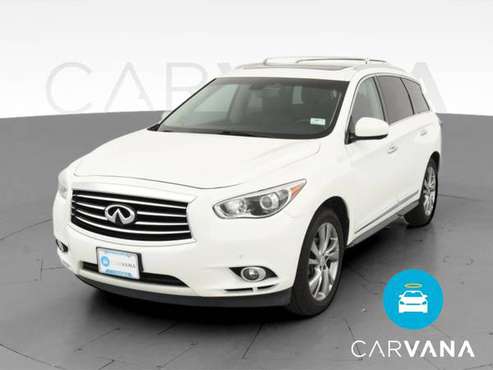 2013 INFINITI JX JX35 Sport Utility 4D suv White - FINANCE ONLINE -... for sale in Washington, District Of Columbia