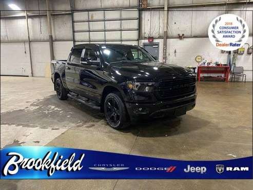 2020 Ram 1500 Big Horn/Lone Star pickup Black Monthly Payment of for sale in Benton Harbor, MI
