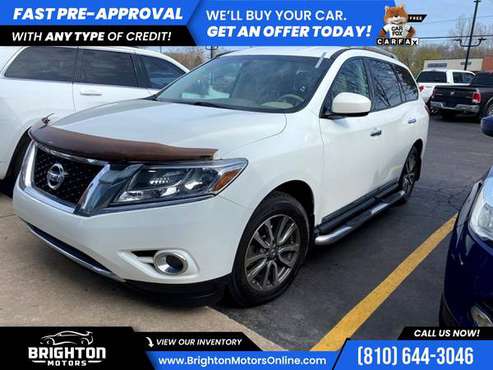 2013 Nissan Pathfinder SL 4WD! 4 WD! 4-WD! FOR ONLY 235/mo! - cars for sale in Brighton, MI