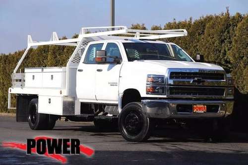 2021 Chevrolet Silverado MD Diesel 4x4 4WD Chevy Work Truck Crew Cab for sale in Sublimity, OR