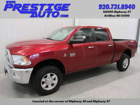 2011 RAM 2500 BIG HORN CREW CAB 4WD - CUMMINS DIESEL - NEW TIRES - WOW for sale in (west of) Brillion, WI