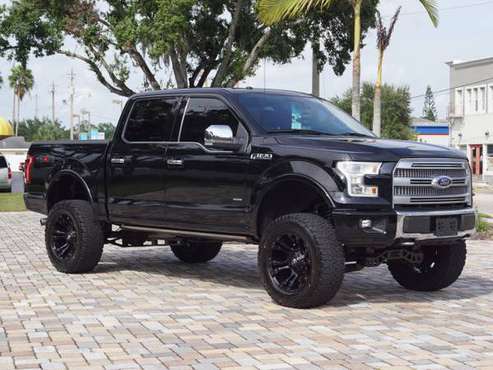 2016 *Ford* *F-150* *Platinum* Shadow Black for sale in Bradenton, FL