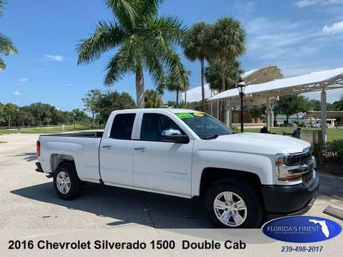 2016 Chevrolet Silverado 1500 Work Truck Double Cab for sale in Bonita Springs, FL