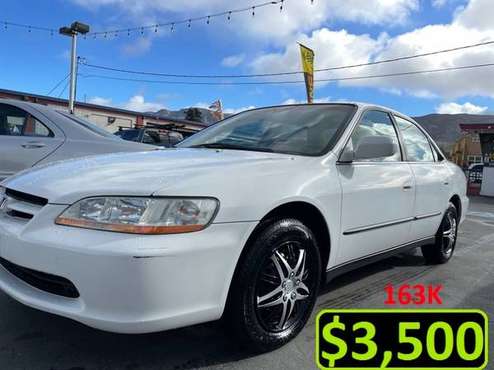 1999 Honda Accord Sdn 4dr Sdn LX ULEV Auto with Rear 3-point seat for sale in Santa Paula, CA