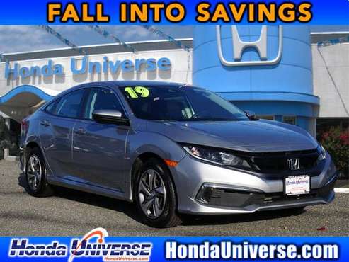 2019 Honda Civic LX - - by dealer - vehicle automotive for sale in Lakewood, NJ