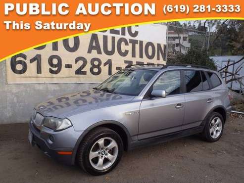 2007 BMW X3 Public Auction Opening Bid - - by dealer for sale in Mission Valley, CA