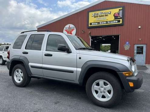 2007 Jeep Liberty Sport 4x4 Bright Silver Meta for sale in Johnstown , PA