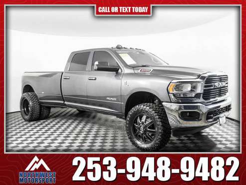 Lifted 2019 Dodge Ram 3500 Big Horn 4x4 - - by for sale in PUYALLUP, WA