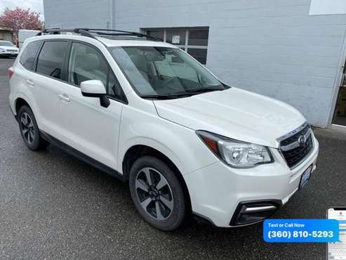 2017 Subaru Forester 2 5i Premium - - by dealer for sale in Bellingham, WA
