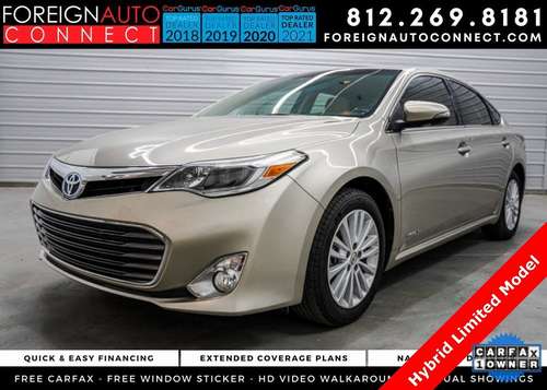 2013 Toyota Avalon Hybrid Limited FWD for sale in Bloomington, IN