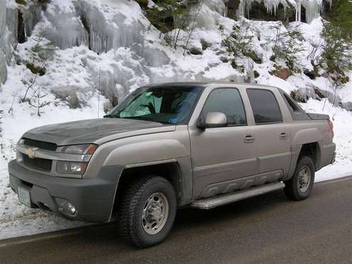 SOLD! 2002 Chevy Avalanche 2500 Pickup Crewcab for sale in NH