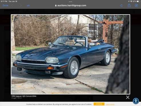 1992 Jaguar XJS Convertible for sale in Westerville, OH