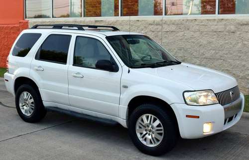 Pearl White 2007 Mercury Mariner Premier - V6 4x4 - Leather for sale in Raleigh, NC