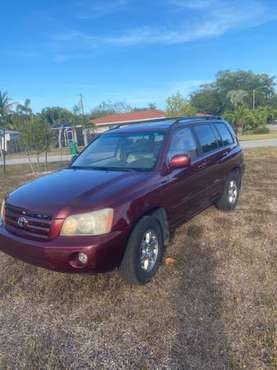 2005 highlander 135k miles one owner new timing belt youtube video for sale in Miami, FL