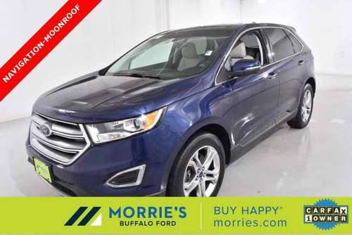 2016 Ford Edge AWD - EcoBoost 2.0L - Titanium Edition w/Navigation for sale in Buffalo, MN