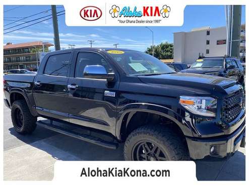 2020 Toyota Tundra Platinum - cars & trucks - by dealer - vehicle... for sale in Kailua-Kona, HI