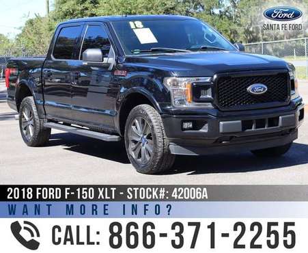 2018 Ford F150 XLT 4WD WIFI - Remote Start - Camera - cars & for sale in Alachua, FL
