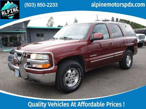 2000 Chevrolet Tahoe 4x4 4WD Chevy 1500 SUV - - by for sale in Milwaukie, OR