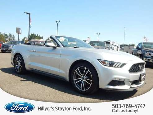 2017 Ford Mustang EcoBoost Premium for sale in Aumsville, OR