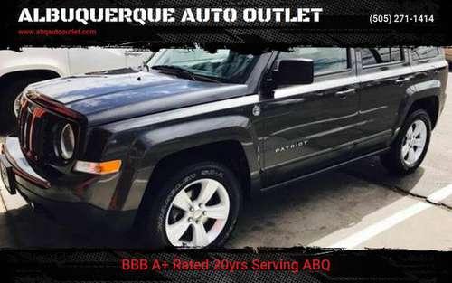 2015 JEEP PATRIOT 4X4 LATITUDE WARANTED LOW MILES WE FINANCE AND TRADE for sale in Albuquerque, NM