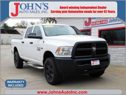 2015 RAM 2500 Tradesman - cars & trucks - by dealer - vehicle... for sale in Des Moines, IA