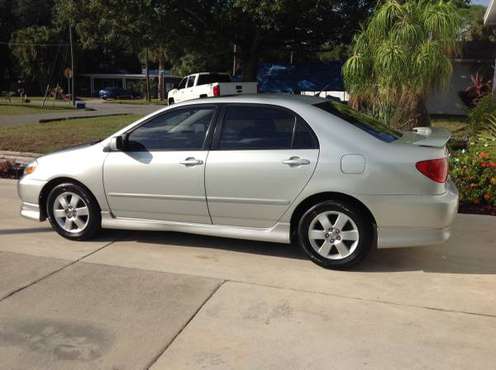 2004 Toyota Corolla S......VERY CLEAN, LOW MILES!!!!!!!!!!!!!!!!!!! for sale in Osprey, FL