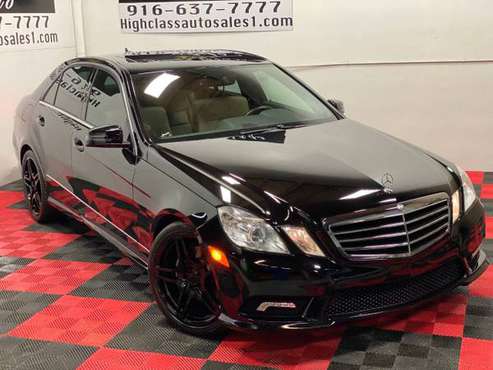 2011 MERCEDES-BENZ E350 SPORT AVAILABLE FINANCING!! for sale in MATHER, CA