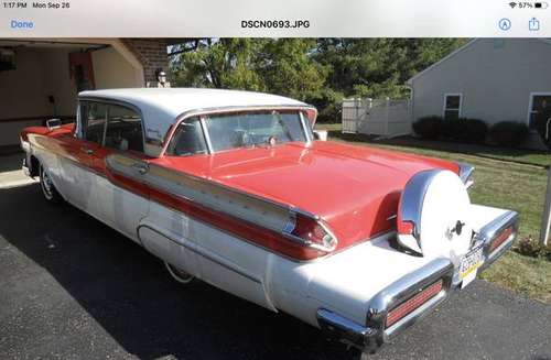 1957 Mercury Turnpike Cruiser for sale in Carlisle, PA