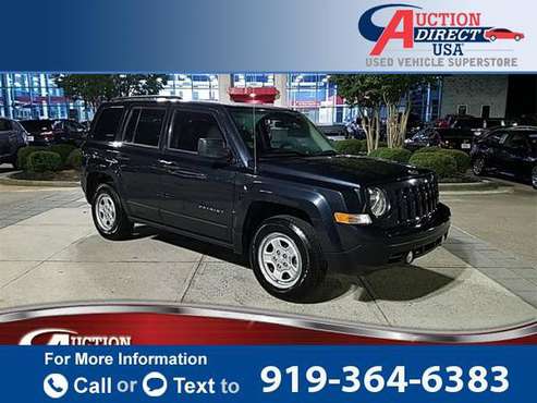 2014 Jeep Patriot Sport suv Billet Silver Metallic Clearcoat for sale in Raleigh, NC