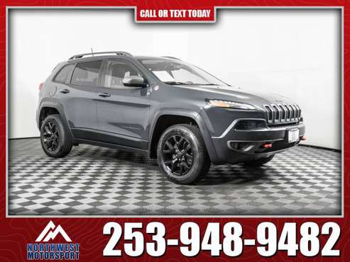 2016 Jeep Cherokee Trailhawk 4x4 - - by dealer for sale in PUYALLUP, WA