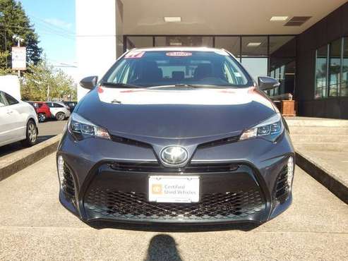 2017 Toyota Corolla Certified SE CVT for sale in Vancouver, WA