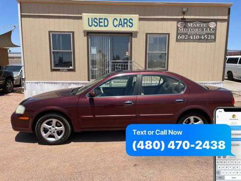 2001 NISSAN MAXIMA GXE UNDER MARKET VALUE CLEAN TITLES - cars & for sale in Apache Junction, AZ