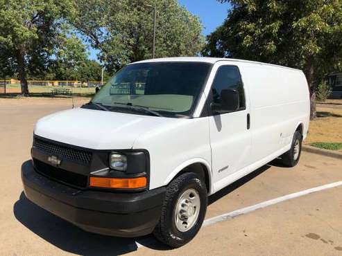 2006 chevy express 3500 extended cargo van for sale in Dallas, TX