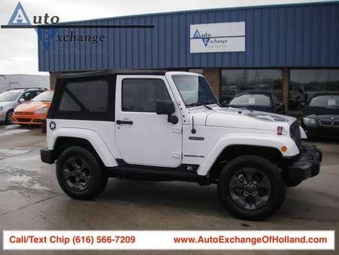 2017 Jeep Wrangler Freedom - Oscar Mike Edition - Manual - cars & for sale in Holland , MI