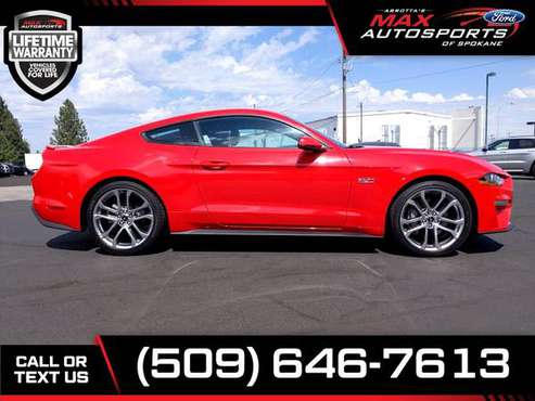 $592/mo - 2019 Ford Mustang GT Premium - LIFETIME WARRANTY! - cars &... for sale in Spokane, MT
