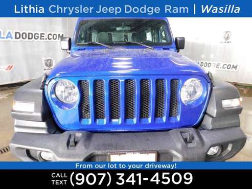 2018 Jeep All-New Wrangler Unlimited Sport 4x4 - cars & trucks - by... for sale in Wasilla, AK