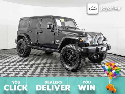 2017-Jeep-Wrangler Unlimited-Sahara - cars & trucks - by dealer -... for sale in PUYALLUP, WA