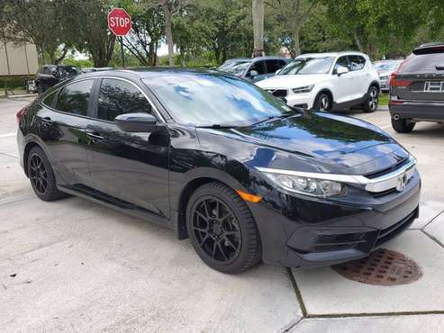 2017 *Honda* *Civic Sedan* *LX CVT* Crystal Black Pe - cars & trucks... for sale in Coconut Creek, FL