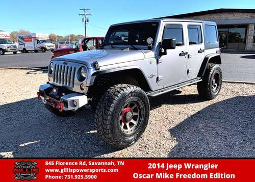 2014 Jeep Wrangler Oscar Mike Freedom Edition - cars & trucks - by... for sale in Savannah, TN