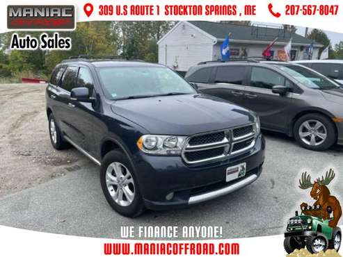 2013 Dodge Durango Crew AWD - - by dealer - vehicle for sale in Stockton Springs, ME