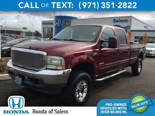 2004 Ford Super Duty F-350 SRW Crew Cab 172 Lariat 4WD for sale in Salem, OR