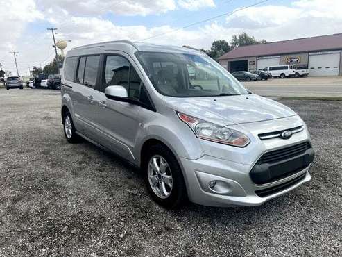 2016 Ford Transit Connect Wagon Titanium LWB FWD with Rear Liftgate for sale in El Paso, IL