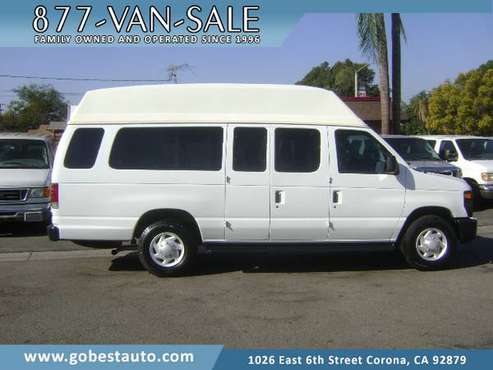 09 Ford E350 EXTENDED Hi-Top Raised Roof Cargo Van RV Camper... for sale in SF bay area, CA