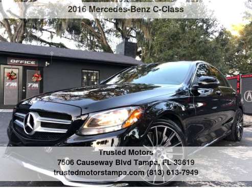 2016 Mercedes-Benz C-Class 4dr Sdn C 300 RWD with First Aid Kit -... for sale in TAMPA, FL
