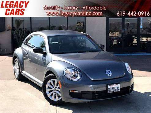 2016 Volkswagen Beetle Coupe 1.8T S PZEV w/HEATED FRONT SEATS -... for sale in El Cajon, CA