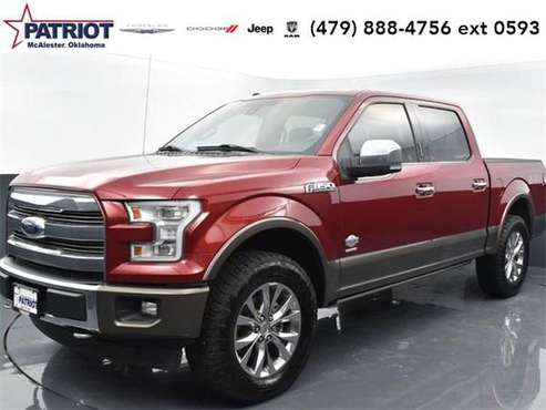 2017 Ford F150 F150 F 150 F-150 King Ranch - truck for sale in McAlester, AR