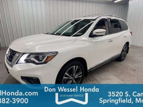 2018 Nissan Pathfinder Platinum suv White - - by for sale in Springfield, MO